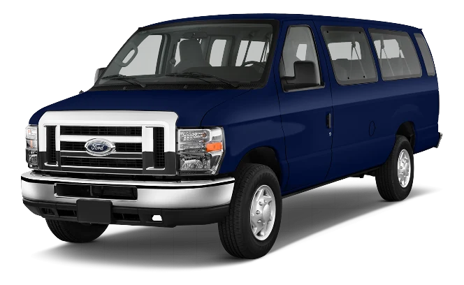 7-passenger van for San Diego airport shuttle rides